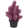 Northlight Potted Metallic Glitter Artificial Pine Christmas Tree - 8.5" - Pink - Unlit -Festival northlight sf89179 1 sample 20699.1601688796