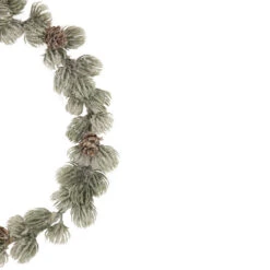 Northlight 12" Mini Frosted Pine Christmas Wreath With Pine Cones -Festival northlight sf93423 2 47709.1653497758