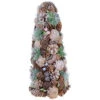 Northlight Glittered Pinecone Berry Christmas Tree - 16.5" - Green And Brown -Festival northlight sh89586 1 sample 30880.1604023643