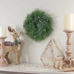 Northlight Real Touch™? Pine Sprigs And Winter Foliage Artificial Christmas Wreath - 12" - Unlit 9 Northlight Real Touch™? Pine Sprigs And Winter Foliage Artificial Christmas Wreath - 12" - Unlit -Festival northlight sh89628 3 68411.1618414096