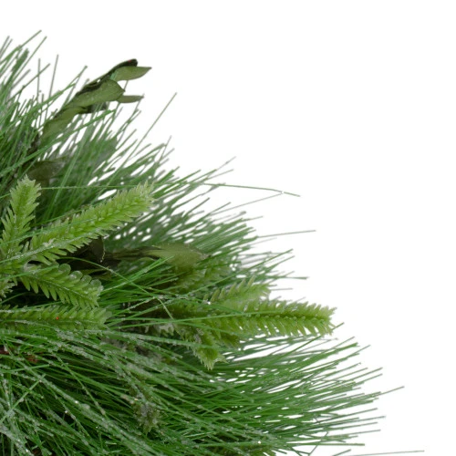 Northlight Real Touch™? Pine Sprigs And Winter Foliage Artificial Christmas Wreath - 12" - Unlit 5 Northlight Real Touch™? Pine Sprigs And Winter Foliage Artificial Christmas Wreath - 12" - Unlit - Image 3