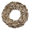 Northlight Gold Glitter Pine Cone Artificial Christmas Wreath, 12-Inch -Festival northlight sh93299 1 58837.1638550318