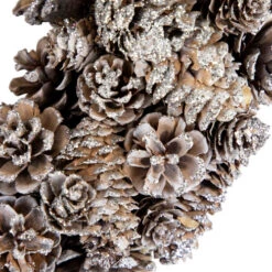 Northlight Frosted Assorted Pinecone Decorative Christmas Wreath, 13.5-Inch, Unlit 7 Northlight Frosted Assorted Pinecone Decorative Christmas Wreath, 13.5-Inch, Unlit -Festival northlight sh94259 3 19473.1667636156