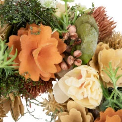 Northlight Mixed Floral Artificial Spring Wreath - 9.75" - Beige And Peach 13 Northlight Mixed Floral Artificial Spring Wreath - 9.75" - Beige And Peach -Festival northlight sh95412 04 97756.1704379356