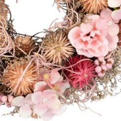 Northlight Mixed Floral Artificial Spring Wreath - 9.75" - Pink -Festival northlight sh95413 02 70336.1701883372