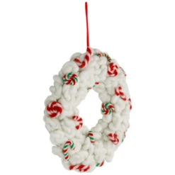 Northlight Plush Peppermint And Candy Canes Christmas Wreath Decoration - 13" - Unlit 10 Northlight Plush Peppermint And Candy Canes Christmas Wreath Decoration - 13" - Unlit -Festival northlight sh96061 02 98438.1723165687