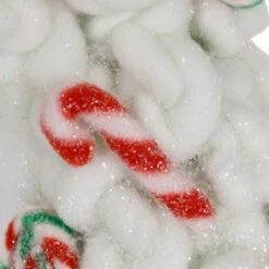 Northlight Plush Peppermint And Candy Canes Christmas Wreath Decoration - 13" - Unlit 13 Northlight Plush Peppermint And Candy Canes Christmas Wreath Decoration - 13" - Unlit -Festival northlight sh96061 05 91958.1723165688