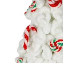 Northlight Plush Tree With Peppermint And Candy Canes Christmas Decoration - 16.5" -Festival northlight sh96062 03 00930.1723165691