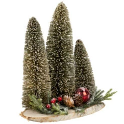 Northlight Frosted Bottle Brush Tree Trio Christmas Decoration - 10.25" 9 Northlight Frosted Bottle Brush Tree Trio Christmas Decoration - 10.25" -Festival northlight sh96111 02 46362.1720742957