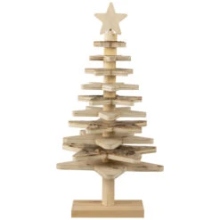 Northlight Star Cut-Outs Wooden Tree Christmas Decoration - 20.5" -Festival northlight sh96122 03 73716.1725587130