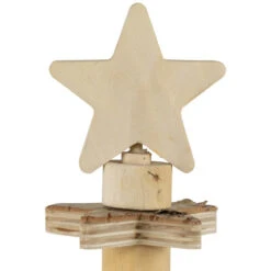 Northlight Star Cut-Outs Wooden Tree Christmas Decoration - 20.5" -Festival northlight sh96122 04 02654.1725587129