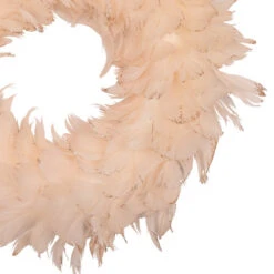 Northlight Glittered Feathers Christmas Wreath - 14.5" - Unlit - Peach 11 Northlight Glittered Feathers Christmas Wreath - 14.5" - Unlit - Peach -Festival northlight sh96132 02 77562.1727404100