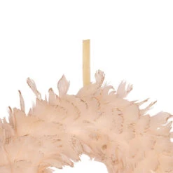 Northlight Glittered Feathers Christmas Wreath - 14.5" - Unlit - Peach 12 Northlight Glittered Feathers Christmas Wreath - 14.5" - Unlit - Peach -Festival northlight sh96132 03 10289.1727404100