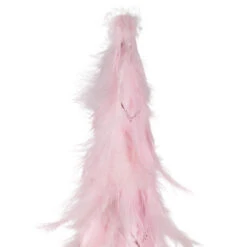 Northlight Glittered Layered Feather Cone Tree Christmas Decoration - 19.5" - Pink -Festival northlight sh96147 sh96144 02 84375.1727404099