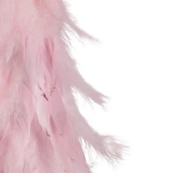 Northlight Glittered Layered Feather Cone Tree Christmas Decoration - 19.5" - Pink -Festival northlight sh96147 sh96144 04 63230.1727404097