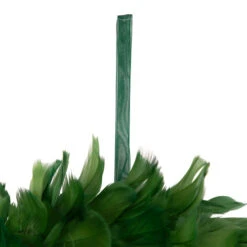 Northlight Wispy Feather Christmas Wreath - 14.5" - Unlit - Green -Festival northlight sh96155 03 04925.1727404097