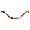 Northlight 6' Traditional Colored Shatterproof Ball Artificial Christmas Garland - Unlit -Festival northlight sm91068 47932.1603332184