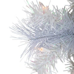 Northlight Pre-Lit Vermont White Pine Artificial Christmas Wreath, 24-Inch, Clear Lights 8 Northlight Pre-Lit Vermont White Pine Artificial Christmas Wreath, 24-Inch, Clear Lights -Festival northlight sm92935 3 90945.1671699961