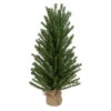 Northlight Traditional Scottsdale Mini Pine Artificial Christmas Tree With Burlap - 24" - Unlit -Festival northlight sm92960 1 14667.1653583889