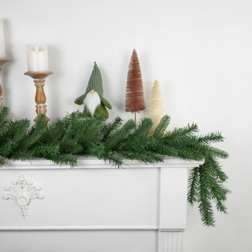 Northlight 9' X 10" Green Sierra Noble Fir Artificial Christmas Garland, Unlit 5 Northlight 9' X 10" Green Sierra Noble Fir Artificial Christmas Garland, Unlit - Image 3