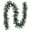 Northlight 9' X 12" Pre-Lit Winona Fir Artificial Christmas Garland, Multi LED Lights