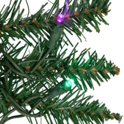 Northlight 9' X 12" Pre-Lit Winona Fir Artificial Christmas Garland, Multi LED Lights -Festival northlight sm93079 3 44617.1671699966