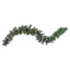 Northlight Pre-Lit Battery Operated Pine Cone Artificial Christmas Garland - 6' X 9" - Cool White LED Lights -Festival northlight sm93370 1 03881.1661885720