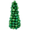 Northlight 3-Finish Shatterproof Ball Christmas Tree With Tinsel - 15.75" - Green -Festival northlight sm93797 1 61237.1666337510