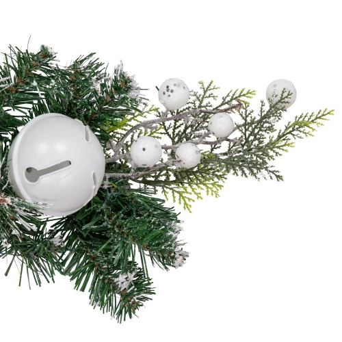 Northlight 6' Green Pine Frosted Artificial Christmas Garland With Pinecones And Ornaments, Unlit 7 Northlight 6' Green Pine Frosted Artificial Christmas Garland With Pinecones And Ornaments, Unlit - Image 5