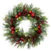 Northlight Real Touch™ Berries, Pinecones And Ornaments Artificial Christmas Wreath - 36" - Unlit -Festival northlight sm95354 01 42414.1701796957