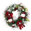 Northlight Snowmen And Icicles Pine Artificial Christmas Wreath - 40" - Unlit -Festival northlight sm95365 01 26603.1701019003