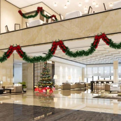 Northlight Balsam Pine Artificial Christmas Garland - 50' X 14" - Unlit -Festival northlight v04260 styled 33496.1687961439