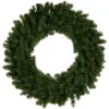 Northlight Pre-Lit Battery Operated Canadian Pine Christmas Wreath - 30" - Multi-Color LED Lights -Festival northlight v15838 01 05364.1689345451