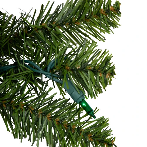 Northlight Pre-Lit Canadian Pine Artificial Christmas Wreath - 36" - Multi Lights 8 Northlight Pre-Lit Canadian Pine Artificial Christmas Wreath - 36" - Multi Lights - Image 6