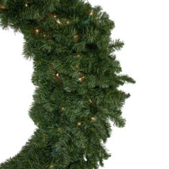 Northlight Pre-Lit Canadian Pine Artificial Christmas Wreath - 48" - Clear Lights 8 Northlight Pre-Lit Canadian Pine Artificial Christmas Wreath - 48" - Clear Lights -Festival northlight v15909 2 35586.1668241554