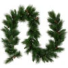 Northlight White Valley Pine With Pine Cones Artificial Christmas Garland - 9' X 14" - Unlit