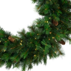 Northlight Pre-lit Royal Oregon Pine Artificial Christmas Wreath - 36" - Clear Lights -Festival northlight v159282c20v159292c20v15938 02 51627.1698958396