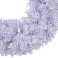 Northlight Icy White Iridescent Spruce Artificial Christmas Wreath, 24-Inch, Unlit -Festival northlight v870632c20v870642c20v87059 02 96751.1691074597