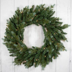 Northlight Real Touch™? Pre-Lit Blue Spruce Artificial Christmas Wreath - 24" - Clear Lights 13 Northlight Real Touch™? Pre-Lit Blue Spruce Artificial Christmas Wreath - 24" - Clear Lights -Festival northlight v941622c20v94161 woodfloors 17176.1692025710