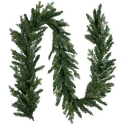 Northlight Real Touch™? Blue Spruce Artificial Christmas Garland - 9' X 14" - Unlit