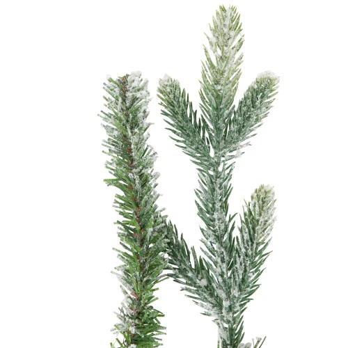 Northlight Real Touch™? Flocked Snowcap Grove Fir Artificial Christmas Garland - 7' X 15" - Unlit 9 Northlight Real Touch™? Flocked Snowcap Grove Fir Artificial Christmas Garland - 7' X 15" - Unlit - Image 7