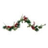 Northlight 5' X 5" Holly And Pine Springs Artificial Christmas Garland - Unlit