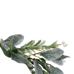 Northlight 5' X 6" Iced Leaves And Winter Berries Artificial Christmas Garland, Unlit 7 Northlight 5' X 6" Iced Leaves And Winter Berries Artificial Christmas Garland, Unlit -Festival northlight vm26546 1 11525.1591031696