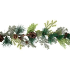 Northlight 5' X 6" Pine Cone And Cedar Artificial Christmas Garland, Unlit 12 Northlight 5' X 6" Pine Cone And Cedar Artificial Christmas Garland, Unlit -Festival northlight vm89279 02 96963.1691506894