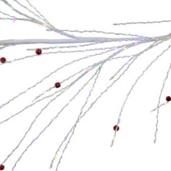 Northlight 6' X 6" Pre-Lit White Christmas Garland With Red Jingle Bells, Multi-Color Lights 12 Northlight 6' X 6" Pre-Lit White Christmas Garland With Red Jingle Bells, Multi-Color Lights -Festival northlight xt93899 02 97074.1697041166