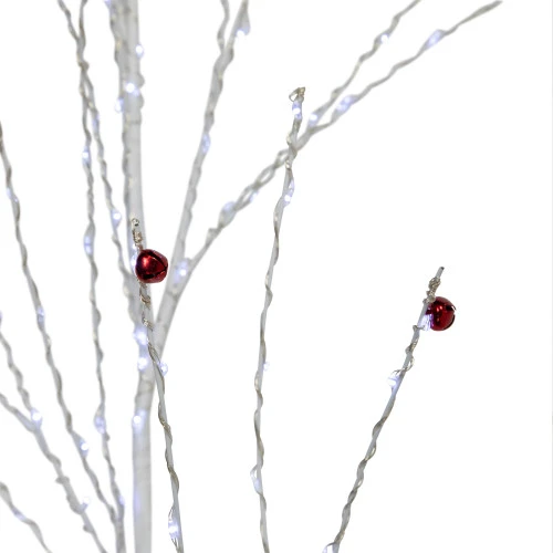 Northlight 6' Lighted Christmas Garland With Jingle Bells - Cool White Lights 7 Northlight 6' Lighted Christmas Garland With Jingle Bells - Cool White Lights - Image 5