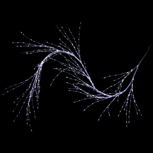 Northlight 6' Lighted Christmas Garland With Jingle Bells - Cool White Lights 5 Northlight 6' Lighted Christmas Garland With Jingle Bells - Cool White Lights - Image 3