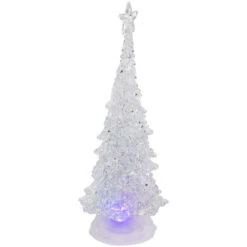 Northlight LED Lighted Acrylic Christmas Tree With Star Decoration - 12" - Multicolor Lights 13 Northlight LED Lighted Acrylic Christmas Tree With Star Decoration - 12" - Multicolor Lights -Festival northlight y94779 02 83996.1697128081