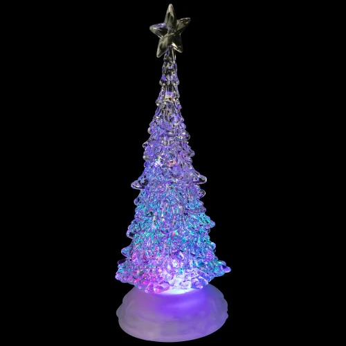 Northlight LED Lighted Acrylic Christmas Tree Decoration - 10.5" - Multi-Color Lights 7 Northlight LED Lighted Acrylic Christmas Tree Decoration - 10.5" - Multi-Color Lights - Image 5