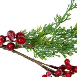 Northlight Real Touch™? Iced Berries And Pine Artificial Christmas Garland - 5' X 10" - Unlit -Festival northlight yk87881 2 33690.1669971132
